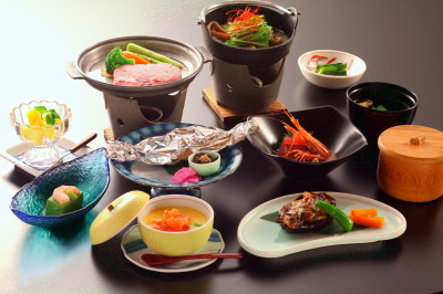 渋温泉 初の湯 お料理